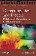 Vrij |  Detecting Lies and Deceit | Buch |  Sack Fachmedien