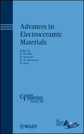 Nair / Suvorov / Schwartz |  Advances in Electroceramic Materials | eBook | Sack Fachmedien