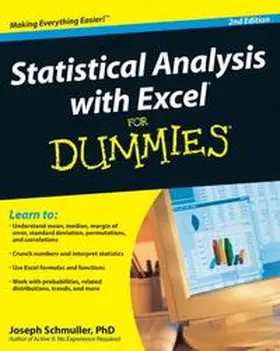 Schmuller |  Statistical Analysis with Excel For Dummies | eBook | Sack Fachmedien