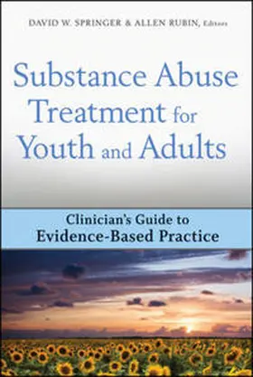 Springer / Rubin |  Substance Abuse Treatment for Youth and Adults | eBook | Sack Fachmedien