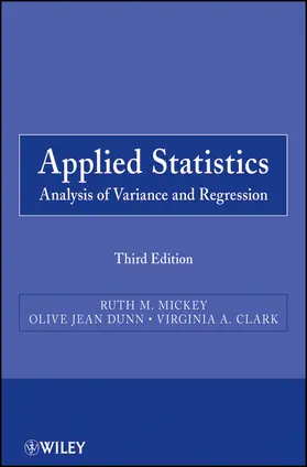 Mickey / Dunn / Clark |  Applied Statistics | Buch |  Sack Fachmedien