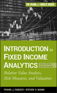 Fabozzi / Mann |  Introduction to Fixed Income Analytics | Buch |  Sack Fachmedien