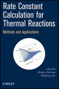 DaCosta / Fan |  Rate Constant Calculation for Thermal Reactions | Buch |  Sack Fachmedien
