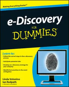 Volonino / Redpath | e-Discovery For Dummies | E-Book | sack.de
