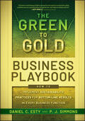Esty / Simmons |  The Green to Gold Business Playbook | Buch |  Sack Fachmedien