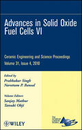 Singh / ACerS (American Ceramics Society, The) / Bansal |  Advances in Solid Oxide Fuel Cells VI, Volume 31, Issue 4 | Buch |  Sack Fachmedien