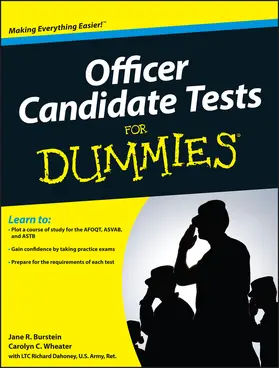 Burstein / Wheater |  Officer Candidate Tests for Dummies | Buch |  Sack Fachmedien