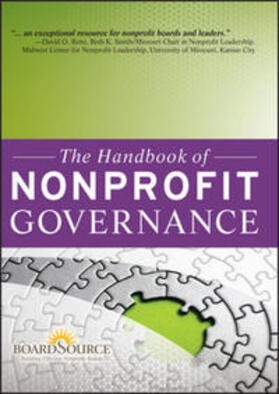 Boardsource | The Handbook of Nonprofit Governance | E-Book | sack.de