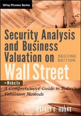Hooke | Security Analysis and Business Valuation on Wall Street | E-Book | sack.de