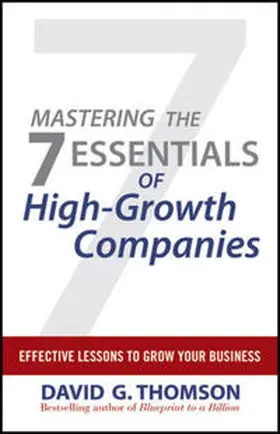 Thomson |  Mastering the 7 Essentials of High-Growth Companies | eBook | Sack Fachmedien