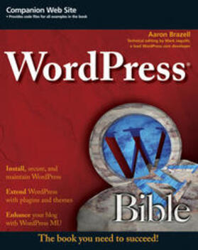 Brazell |  WordPress Bible | eBook | Sack Fachmedien