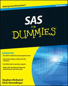 Mcdaniel / Hemedinger | SAS For Dummies | E-Book | www.sack.de