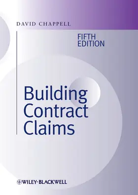 Chappell |  Building Contract Claims | Buch |  Sack Fachmedien