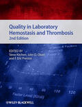 Kitchen / Olson / Preston |  Quality in Laboratory Hemostasis and Thrombosis | Buch |  Sack Fachmedien