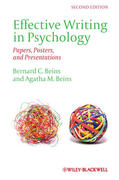 Beins |  Beins: Effective Writing in Psychology | Buch |  Sack Fachmedien