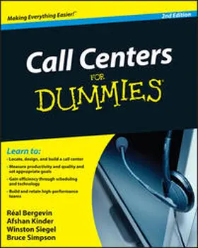 Bergevin / Kinder / Siegel |  Call Centers For Dummies | eBook | Sack Fachmedien
