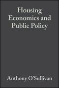 O'Sullivan / Gibb |  Housing Economics and Public Policy | eBook | Sack Fachmedien