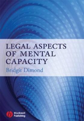 Dimond | Legal Aspects of Mental Capacity | E-Book | sack.de