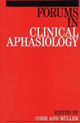 Muller / Code |  Forums in Clinical Aphasiology | eBook | Sack Fachmedien