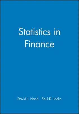 Hand / Jacka |  Statistics in Finance | Buch |  Sack Fachmedien