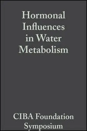 Wolstenholme |  Hormonal Influences in Water Metabolism, Volume 4 | eBook | Sack Fachmedien