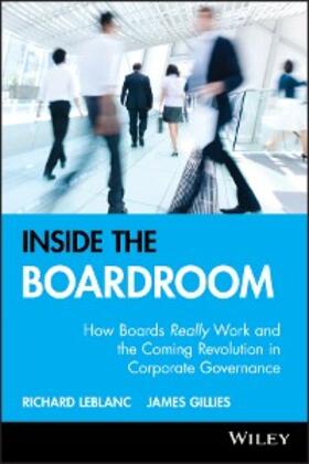 Leblanc / Gillies | Inside the Boardroom | E-Book | sack.de