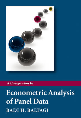 Baltagi | Baltagi, B: Companion to Econometric Analysis of | Buch | 978-0-470-74403-1 | sack.de