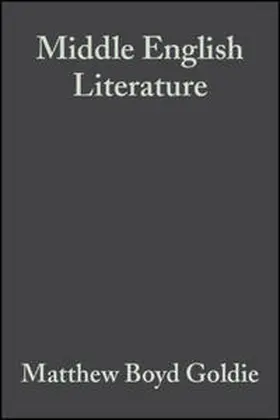 Goldie |  Middle English Literature | eBook | Sack Fachmedien