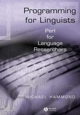 Hammond |  Programming for Linguists | eBook | Sack Fachmedien