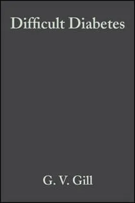 Gill / Williams / Pickup |  Difficult Diabetes | eBook | Sack Fachmedien