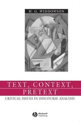 Widdowson |  Text, Context, Pretext | eBook | Sack Fachmedien