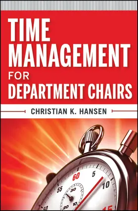 Hansen | Time Management for Department Chairs | Buch | 978-0-470-76901-0 | www.sack.de