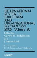 Hodgkinson / Ford / Cooper |  International Review of Industrial and Organizational Psychology, 2005 Volume 20 | eBook | Sack Fachmedien