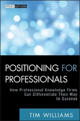 Williams | Positioning for Professionals | E-Book | sack.de