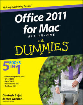 Bajaj / Gordon | Office 2011 for Mac All-In-One for Dummies | Buch | 978-0-470-90371-1 | sack.de