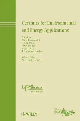 Boccaccini / Singh / Marra | Ceramics for Environmental and Energy Applications | Buch | 978-0-470-90547-0 | sack.de