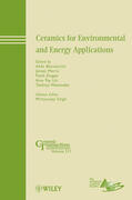 Boccaccini / Singh / Marra |  Ceramics for Environmental and Energy Applications | Buch |  Sack Fachmedien