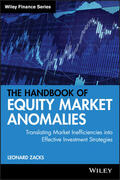 Zacks |  The Handbook of Equity Market Anomalies | Buch |  Sack Fachmedien