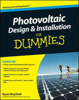 Mayfield |  Photovoltaic Design and Installation For Dummies | eBook | Sack Fachmedien