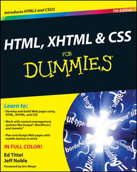 Tittel / Noble | Html, XHTML and CSS for Dummies | Buch | 978-0-470-91659-9 | sack.de
