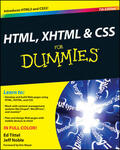 Tittel / Noble |  Html, XHTML and CSS for Dummies | Buch |  Sack Fachmedien