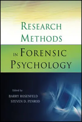 Rosenfeld / Penrod |  Research Methods in Forensic Psychology | eBook | Sack Fachmedien
