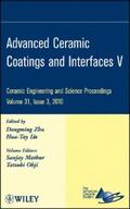 Zhu / Lin / Mathur |  Advanced Ceramic Coatings and Interfaces V, Volume 31, Issue 3 | eBook | Sack Fachmedien