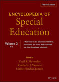 Reynolds / Vannest / Fletcher-Janzen |  Encyclopedia of Special Education, Volume 2 | Buch |  Sack Fachmedien