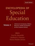 Reynolds / Vannest / Fletcher-Janzen |  Encyclopedia of Special Education, Volume 3 | Buch |  Sack Fachmedien