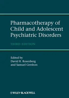 Rosenberg / Gershon |  Pharmacotherapy of Child and Adolescent Psychiatric Disorders | Buch |  Sack Fachmedien
