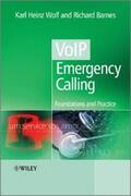 Wolf / Barnes |  VoIP Emergency Calling | eBook | Sack Fachmedien