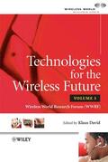 David |  Technologies for the Wireless Future, Volume 3 | Buch |  Sack Fachmedien