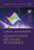 Alexander |  Market Risk Analysis, Quantitative Methods in Finance | Buch |  Sack Fachmedien