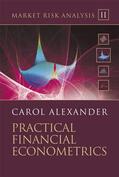 Alexander |  Market Risk Analysis, Practical Financial Econometrics | Buch |  Sack Fachmedien